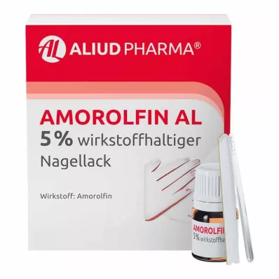 AMOROLFIN AL 5 % vaikuttavaa ainetta sisältävä kynsilakka, 5 ml AMOROLFIN AL 5 % vaikuttavaa ainetta sisältävä kynsilakka, 5 ml