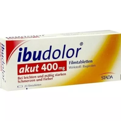 IBUDOLOR akuutti 400 mg kalvopäällysteiset tabletit, 20 kpl