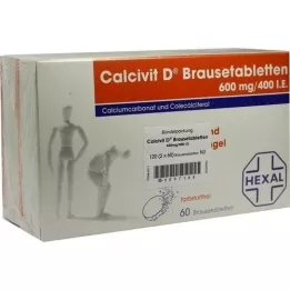 CALCIVIT D Poreilevat tabletit, 120 kpl