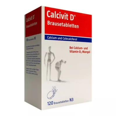 CALCIVIT D Poreilevat tabletit, 120 kpl