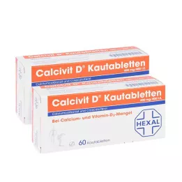 Calcivit D -purutabletit 600mg/400 kansainvälistä yksikköä (120 kpl)