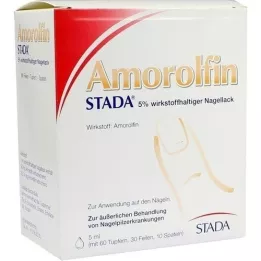 AMOROLFIN STADA 5 % vaikuttavaa ainetta sisältävä kynsilakka, 5 ml
