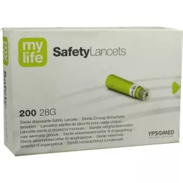 MYLIFE SafetyLancets, 200 kpl