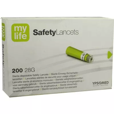 MYLIFE SafetyLancets, 200 kpl