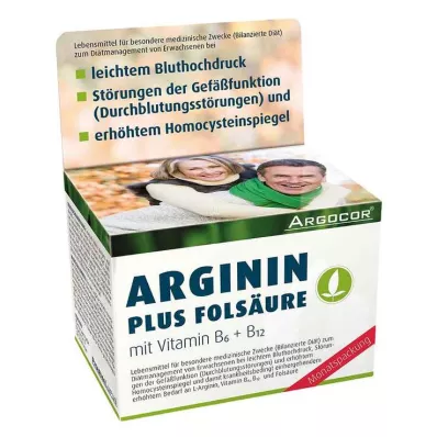 ARGININ PLUS Foolihappokapselit, 120 kpl ARGININ PLUS Foolihappokapselit, 120 kpl