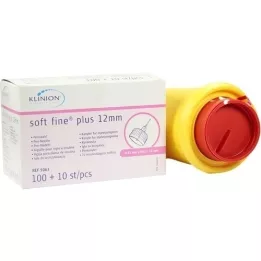 KLINION Soft fine plus kynäneulat 0,33x12 mm 29 G, 110 kpl