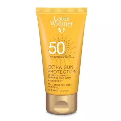 WIDMER Extra Sun Protection SPF 50 voide hajustamaton, 50 ml