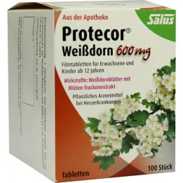 PROTECOR Hawthorn 600 mg kalvopäällysteiset tabletit, 100 kapselia