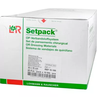MULLKOMPRESSEN 10x10 cm steriili 12x RK, 20X10 kpl