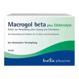 MACROGOL beta plus elektrolyytit Plv.z.H.e.L.z.Einn., 50 kpl