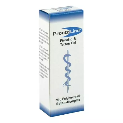PRONTOLIND Lävistys & Tatuointigeeli, 10 ml PRONTOLIND Lävistys & Tatuointigeeli, 10 ml