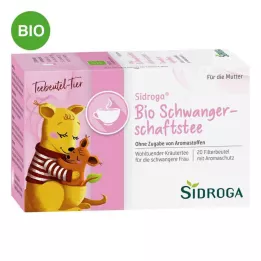 SIDROGA Orgaaninen raskausajan tee suodatinpussi, 20X1.5 g