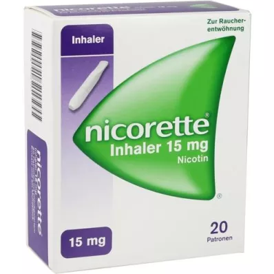 NICORETTE Inhalaattori 15 mg, 20 kpl