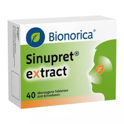 SINUPRET uutepäällysteiset tabletit, 40 kpl