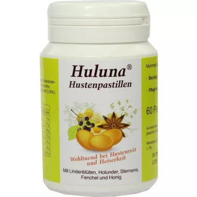 Huluna yskäimeskelytabletit, 60 kpl
