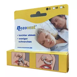 NOZOVENT pienet nenäklipsit, 2 kpl
