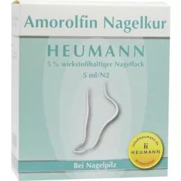 AMOROLFIN Nail cure Heumann 5% kynsilakka, 5 ml