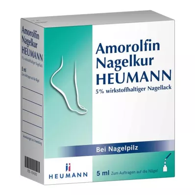 AMOROLFIN Nail cure Heumann 5% kynsilakka, 5 ml