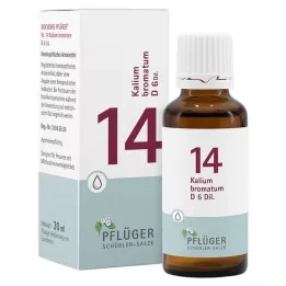 BIOCHEMIE Ploughmans Plaster 14 Kalium bromatum D 6 tippaa, 30 ml