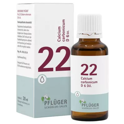 BIOCHEMIE Ploughmans Plaster 22 Calcium carbonicum D 6 tippa, 30 ml
