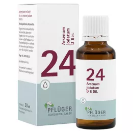 BIOCHEMIE Ploughmans Plaster 24 Arsenum jodatum D 6 tippaa, 30 ml