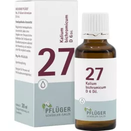 BIOCHEMIE Kyntölaastari 27 Kalium bichromicum D 6 tippa, 30 ml