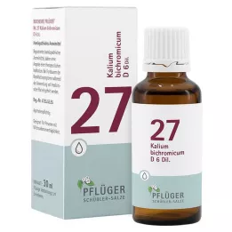 BIOCHEMIE Kyntölaastari 27 Kalium bichromicum D 6 tippa, 30 ml