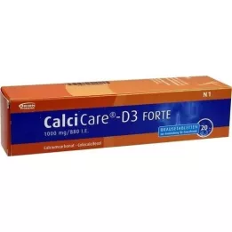 CALCICARE D3 forte -hapettavat tabletit, 20 kpl