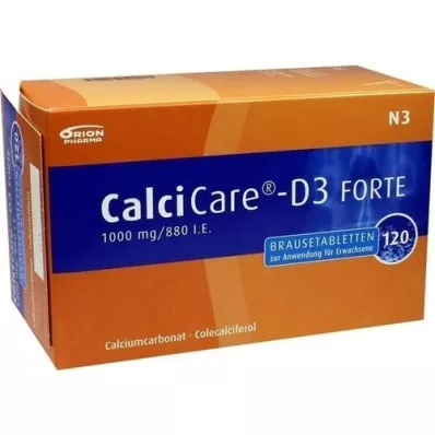 CALCICARE D3 forte poreilevat tabletit, 120 kpl