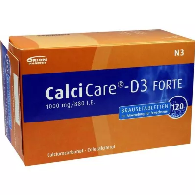Calcicare D3 forte poretabletit, 120 kpl