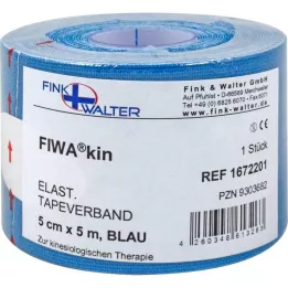TAPE kuminauha 5 cmx5 m sininen, 1 kpl