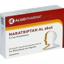NARATRIPTAN AL akuutit 2,5 mg kalvopäällysteiset tabletit, 2 kpl