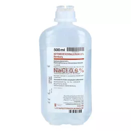 ISOTONISCHE Suolaliuos 0,9 % Bernburg Inf.-L.PE, 10X500 ml