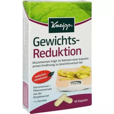 KNEIPP Painonpudotuskapselit, 40 kapselia