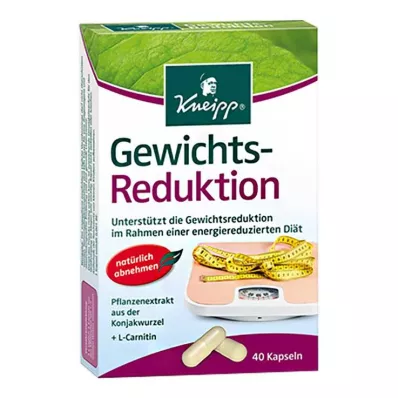KNEIPP Painonpudotuskapselit, 40 kapselia