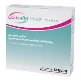 OCUSALIN 5% UD Silmätipat, 20X0,5 ml