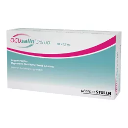 OCUSALIN 5% UD Silmätipat, 50X0.5 ml