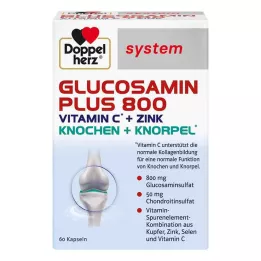 DOPPELHERZ Glukosamiini Plus 800 järjestelmäkapselit, 60 kpl