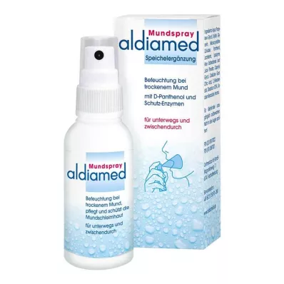 ALDIAMED Suun kautta annosteltava suihke syljen lisäämiseen, 50 ml ALDIAMED Suun kautta annosteltava suihke syljen lisäämiseen, 50 ml
