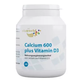 CALCIUM 600 plus D3 -tabletit, 60 kpl