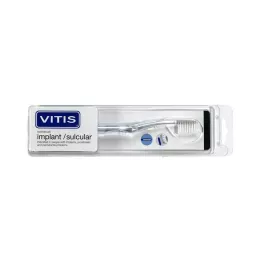 VITIS implantti sulcus/sulcular hammasharja, 1 kpl