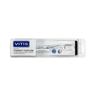 VITIS implantti sulcus/sulcular hammasharja, 1 kpl