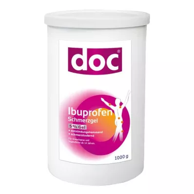 DOC IBUPROFEN Kipugeeli 5% annostelupatruuna, 1 kg