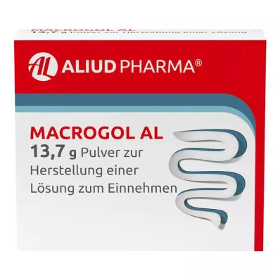 MACROGOL AL Jauhe liuoksen valmistukseen, 50 kpl MACROGOL AL Jauhe liuoksen valmistukseen, 50 kpl