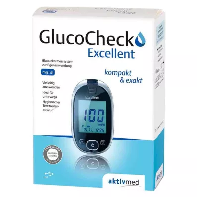 Gluco Check Erinomainen verensokerin mittaussarja mg / dl, 1 kpl Gluco Check Erinomainen verensokerin mittaussarja mg / dl, 1 kpl