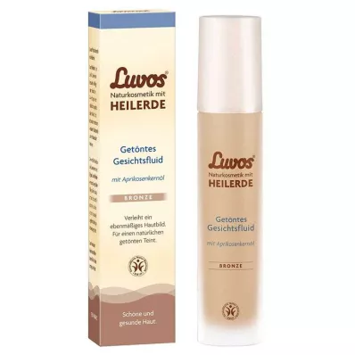 Luvos luonnonkosmetiikka sävytetty kasvoneste pronssi, 50 ml Luvos luonnonkosmetiikka sävytetty kasvoneste pronssi, 50 ml