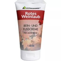 ALPENCOSMED Punaköynnöksenlehtinen jalka- ja jalkavoide, 150 ml