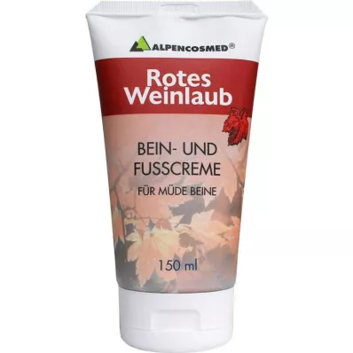 ALPENCOSMED Punaköynnöksenlehtinen jalka- ja jalkavoide, 150 ml ALPENCOSMED Punaköynnöksenlehtinen jalka- ja jalkavoide, 150 ml