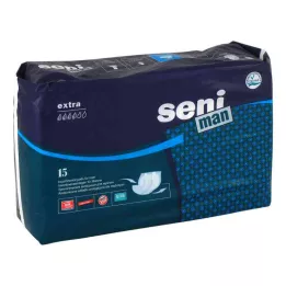 SENI Miehen inkontinenssityyny extra, 15 kpl