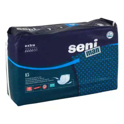 SENI Miehen inkontinenssityyny extra, 15 kpl